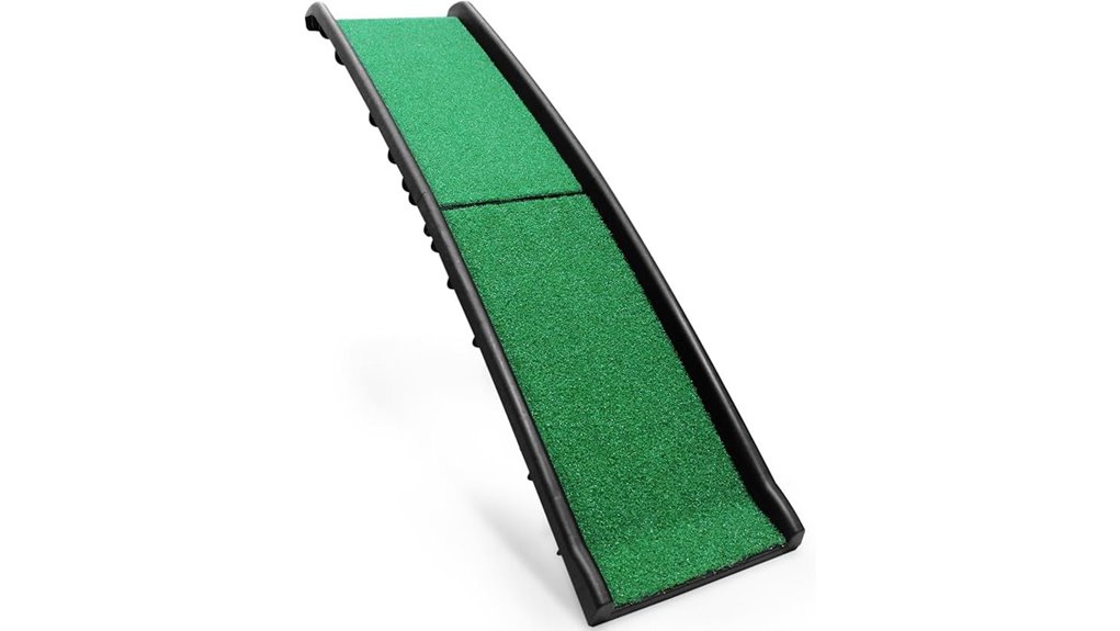 Foldable Pet Ramps for Car Travel Keep Your Furry Friend Safe 12 foldable pet grass ramp