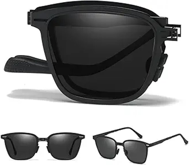 Sunglasses for Travel (Polarized Value Picks): Top Choices 5 foldable polarized metal sunglasses