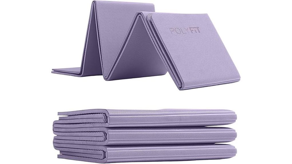 Travel Yoga Mats (Thin & Foldable): Portable Pad for the Road 11 foldable polyfit travel yoga
