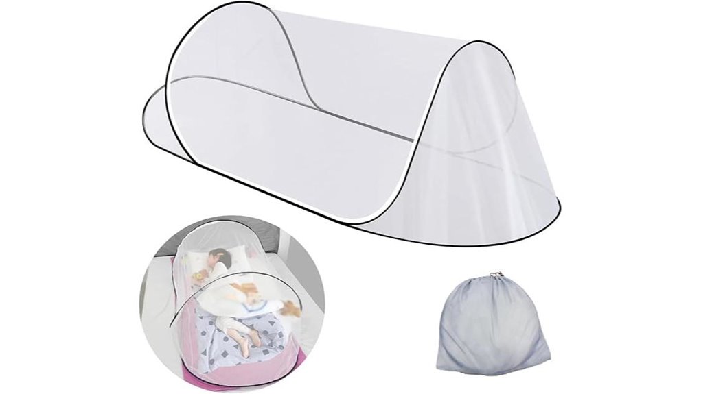 Mosquito Nets for Travel Beds (Pop-Up Styles) Keep Bugs Out 4 foldable pop up mosquito tent