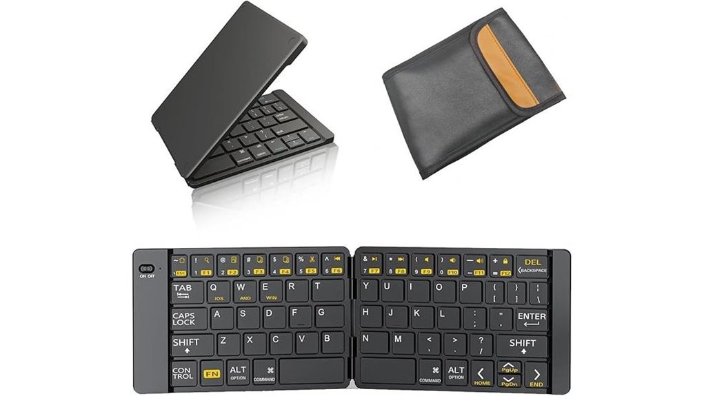 Top Compact Bluetooth Keyboards Travelers Swear By 14 foldable portable wireless keyboard