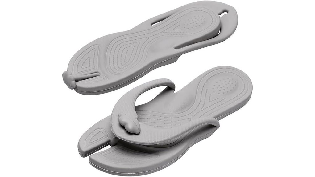 Best Foldable Flip-Flops for Travel Showers (Thin Soles) 14 foldable quick dry soft slides