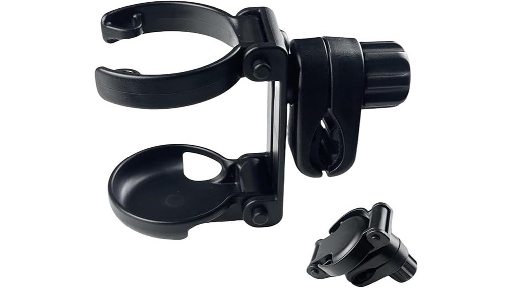 Best Stroller Cup Holders for Travel Strollers (Stable Clamps) 6 foldable stroller cup clamp