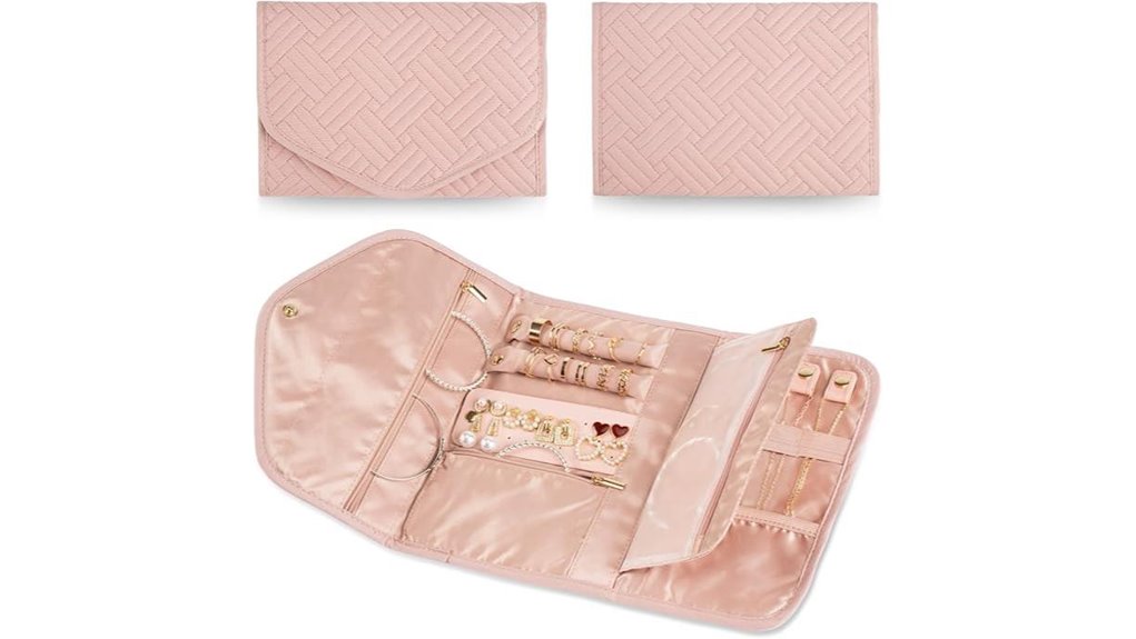 Travel Jewelry Organizers: No Tangling, No Lost Studs 3 foldable tangle free jewelry organizer
