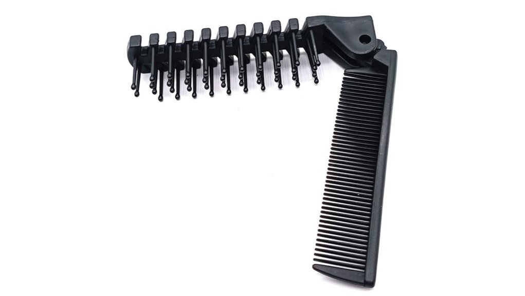 Foldable Travel Combs/Brushes That Won’t Snag Hair 8 foldable travel comb brush