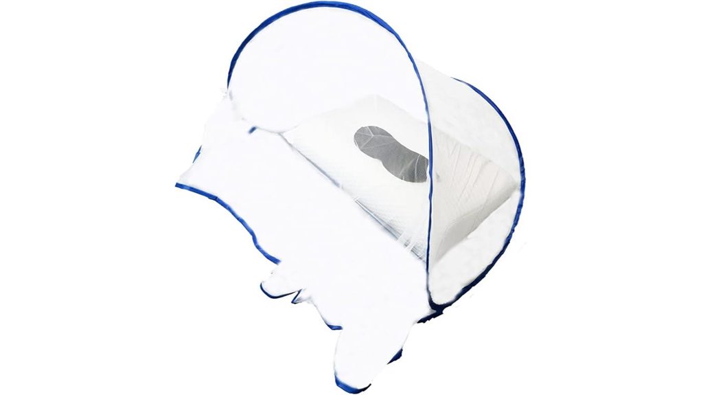 foldable travel mosquito headnet