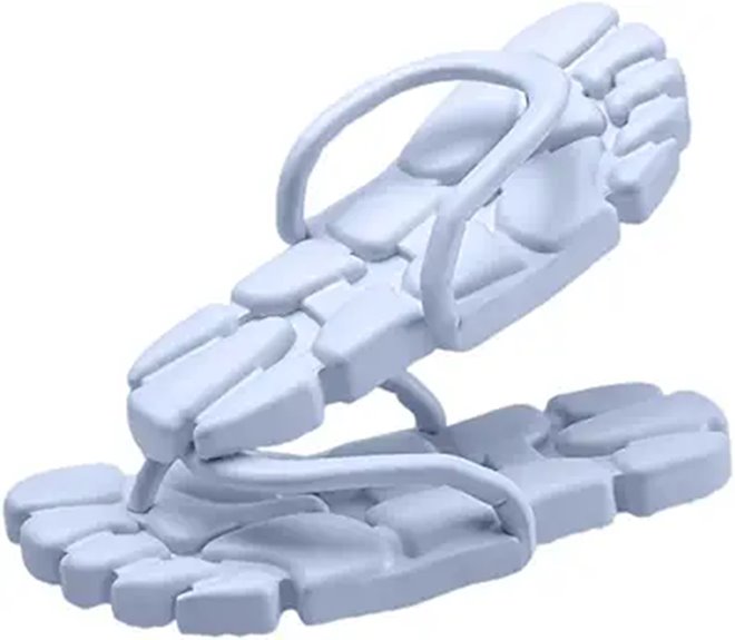Best Foldable Flip-Flops for Travel Showers (Thin Soles) 5 foldable travel non slip slippers