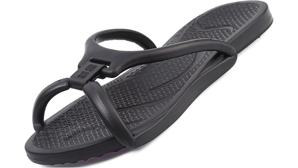 Best Foldable Flip-Flops for Travel Showers (Thin Soles) 10 foldable travel quick dry slippers