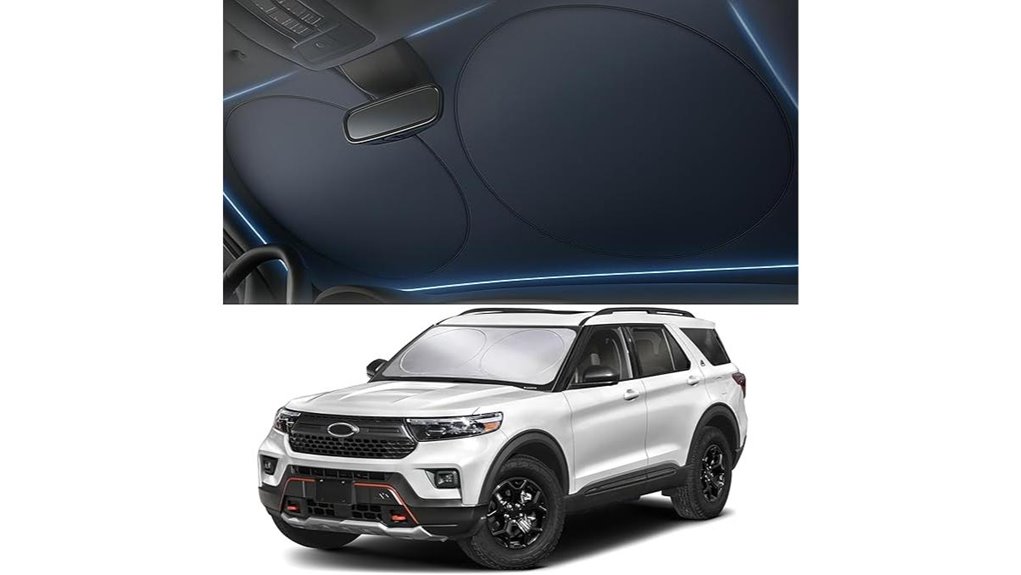 foldable uv car shade