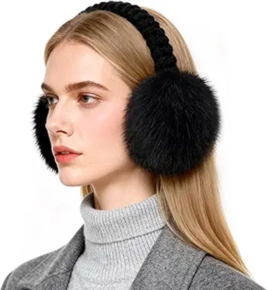 Top Packable Earmuffs Travelers Love (No Hat Hair Required) 15 foldable vekda fur muffs