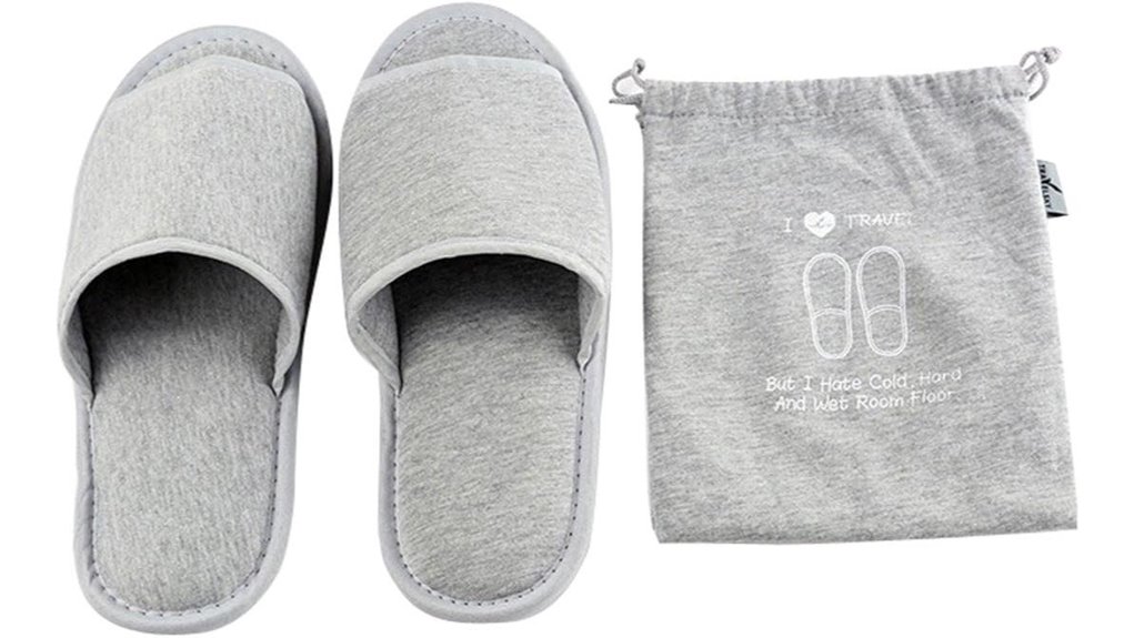 Best Lightweight Travel Slippers (Hotel Hygiene) Keep Clean 8 foldable washable open toe slippers