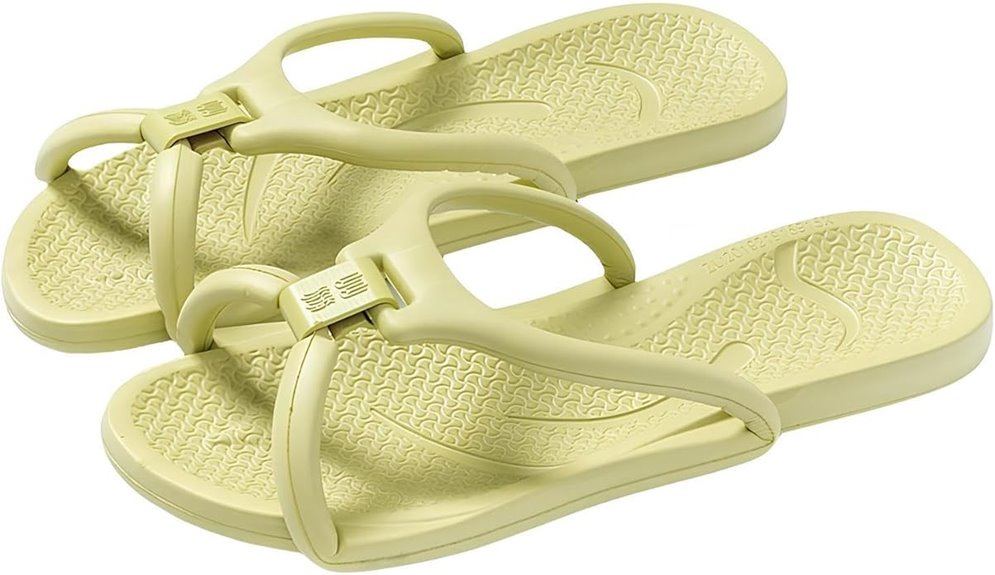 Reusable Silicone Shower Slippers (Pack‑Flat) for Easy Drying 5 foldable waterproof quick dry non slip