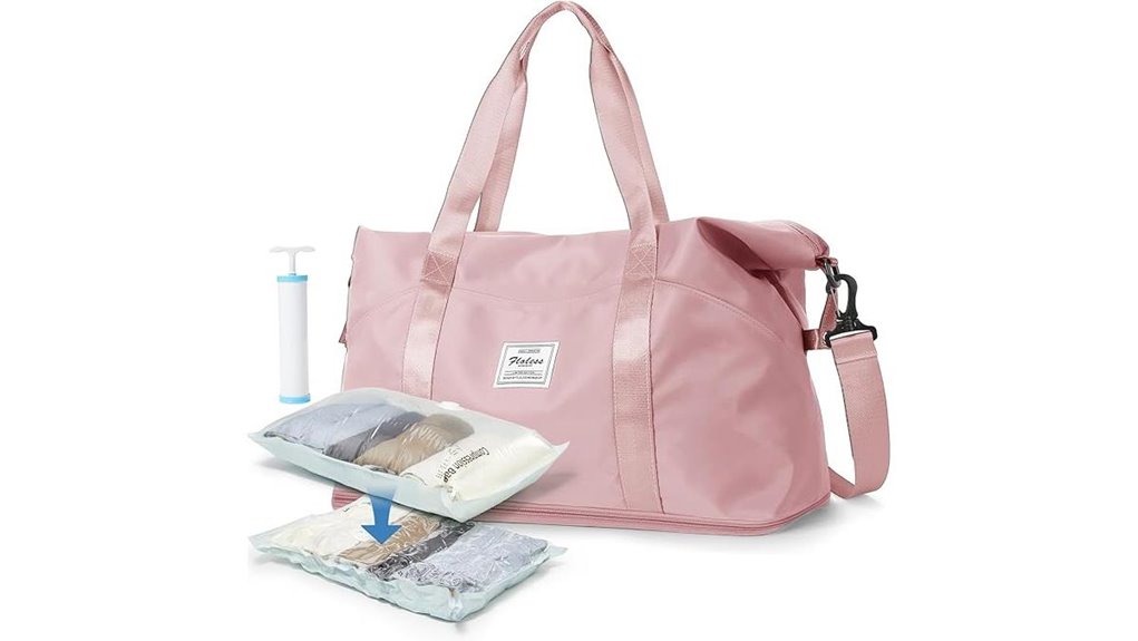 Best Travel Vacuum Bags With Manual Pumps for Bulky Clothes 10 foldable waterproof vacuum tote
