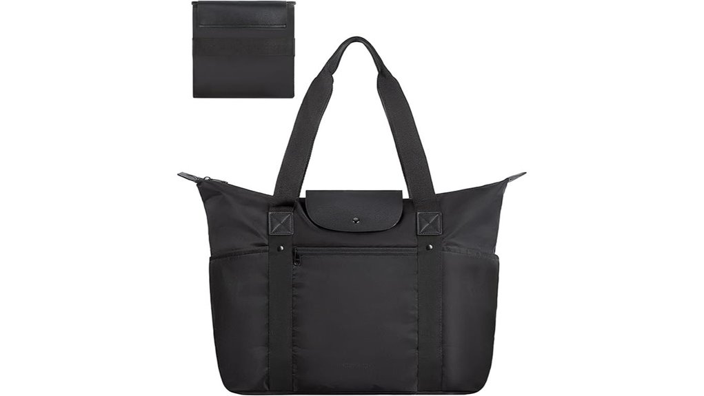 Best Packable Tote Bags That Zip Closed for Market and Transit 11 foldable women s travel tote