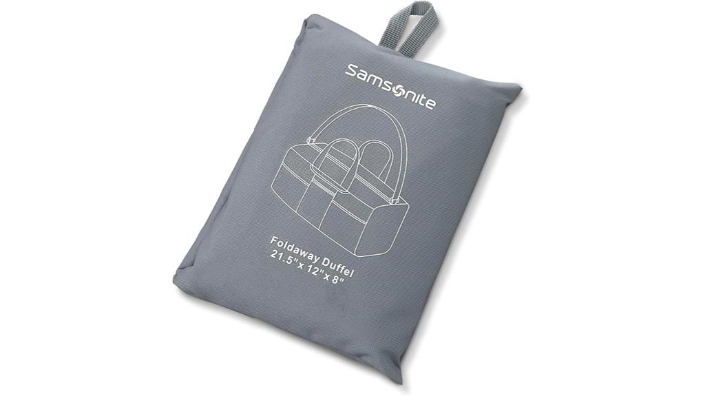 Packable Duffel Bags That Keep Souvenirs Safe 12 foldaway samsonite state blue