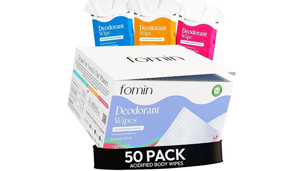 fomin 50 wipe variety pack