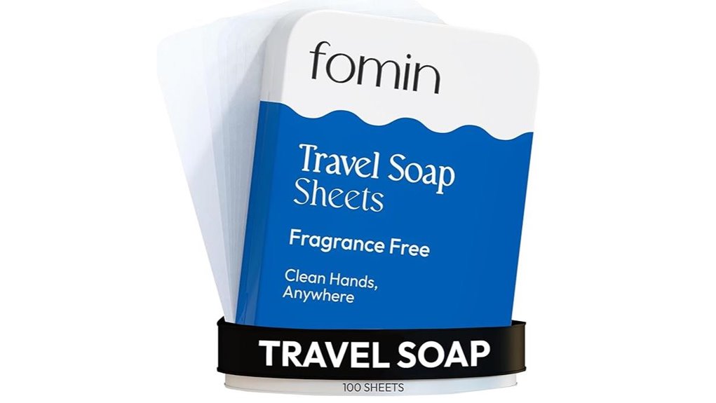 Best Biodegradable Soap Sheets for Campers & Hikers 6 fomin antibacterial paper soap