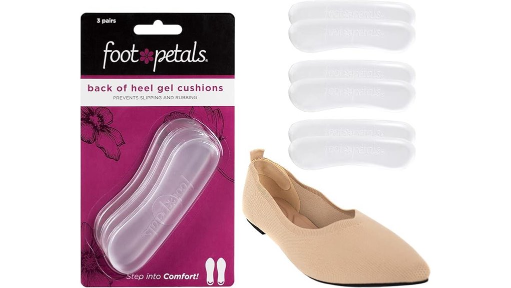 Best Heel Grips for Travel Shoes (Stop Rubbing Fast) 13 foot petals heel cushion