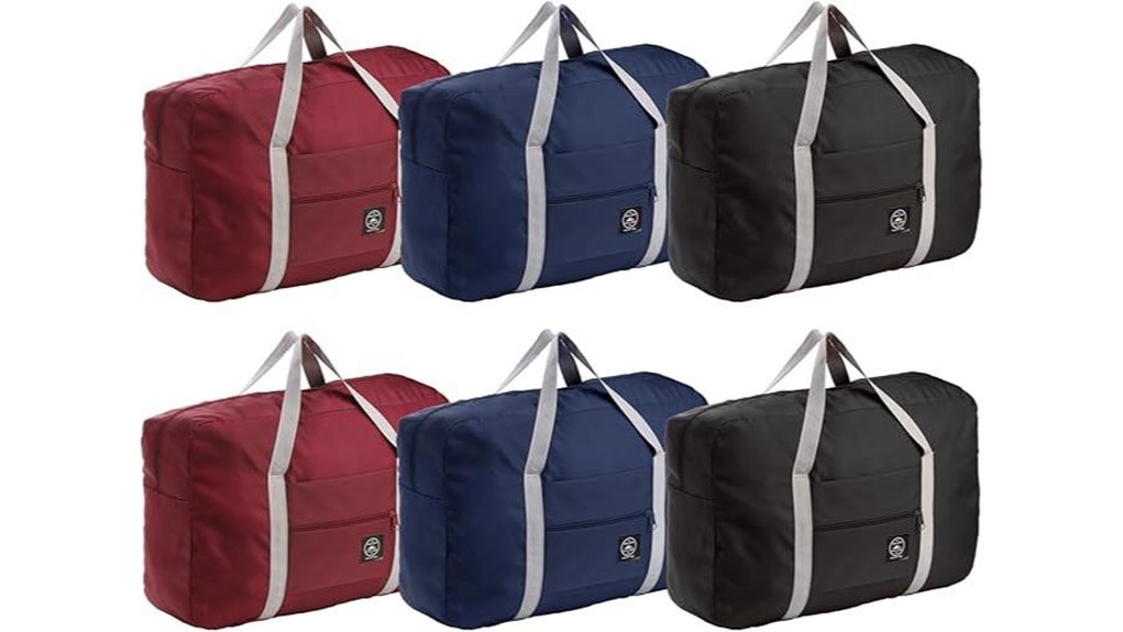 Packable Duffel Bags That Keep Souvenirs Safe 7 foraineam 6 pack waterproof duffels