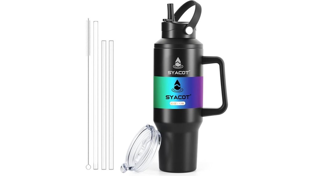Best Insulated Water Bottles That Fit Cup Holders 15 forty ounce stainless dual lid tumbler