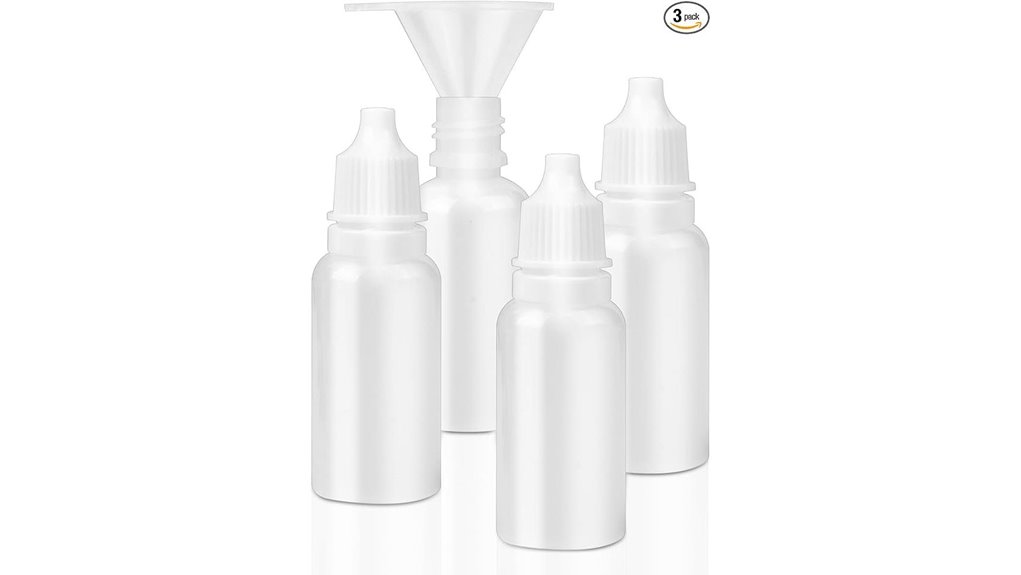 Mini Dropper Bottles: No‑Spill, Precise Serum Dosing 9 four 15ml eyedropper bottles