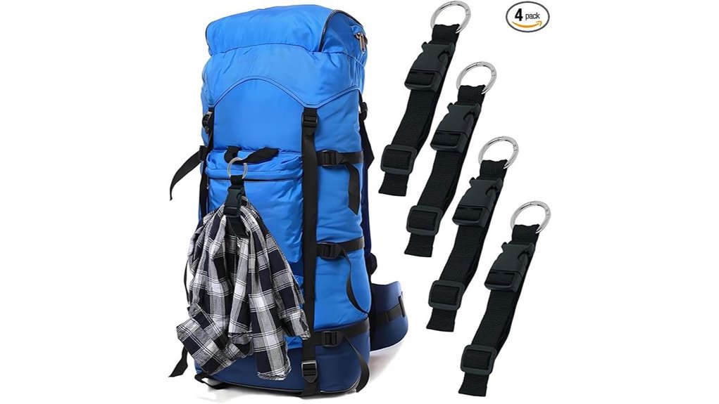 four adjustable nylon straps