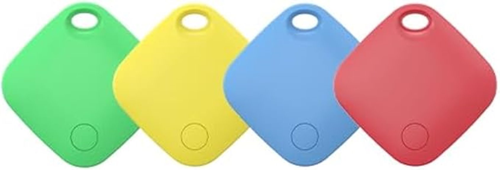 Best Low‑Battery Luggage Trackers for Checked Bags 6 four bluetooth luggage tags
