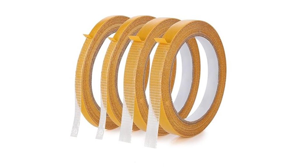 Fabric Tape for Travel Hemming – No Needle Needed 12 four double sided hem tapes