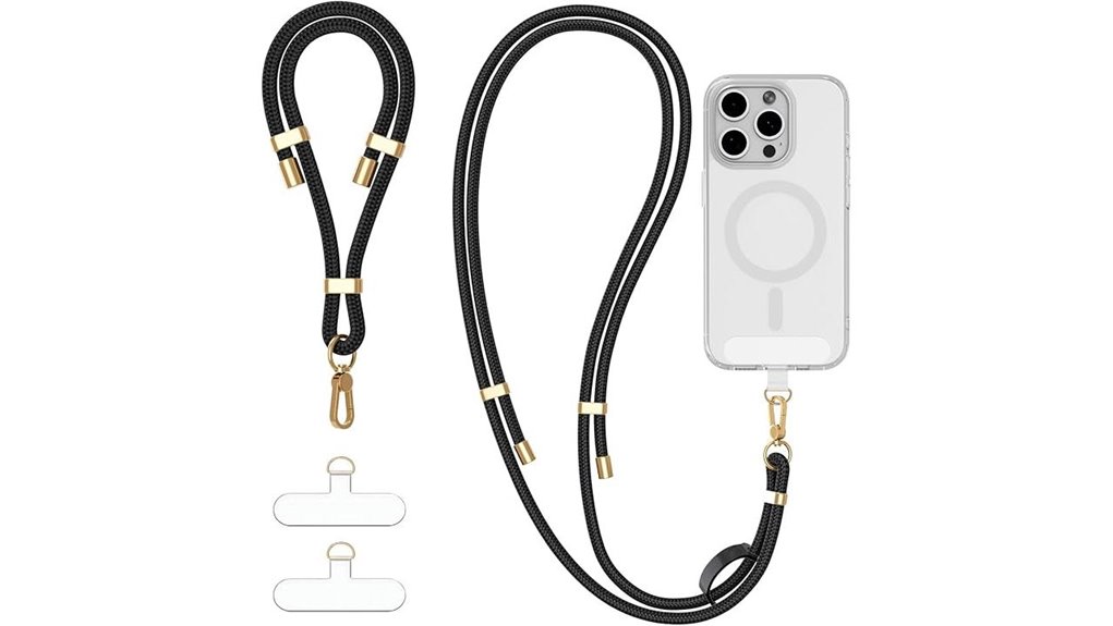 Top anti‑theft phone straps for travel (tethered, low‑profile) 13 four feature adjustable phone strap