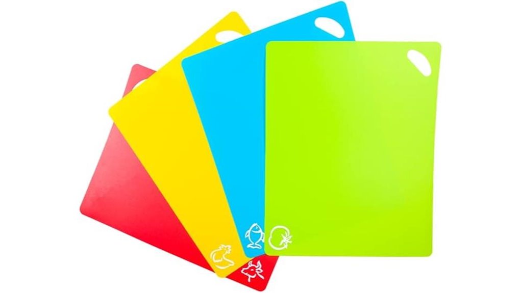 four flexible handle boards
