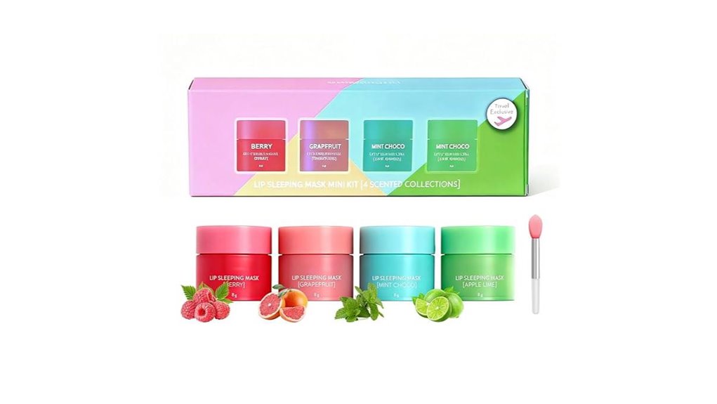 Top Lip Sleeping Mask (Mini Jar) for Overnight Hydration 8 four korean jelly masks