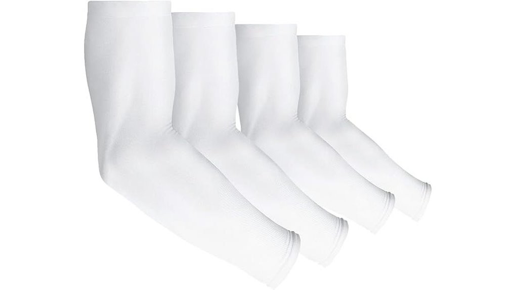 Best Packable Sun Sleeves for Walking Tours 10 four pair upf50 cooling sleeves