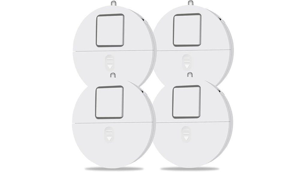 Window Alarm Sensors for Travel Rentals: The Peel‑and‑Stick Option 1 four piece 120db window alarm