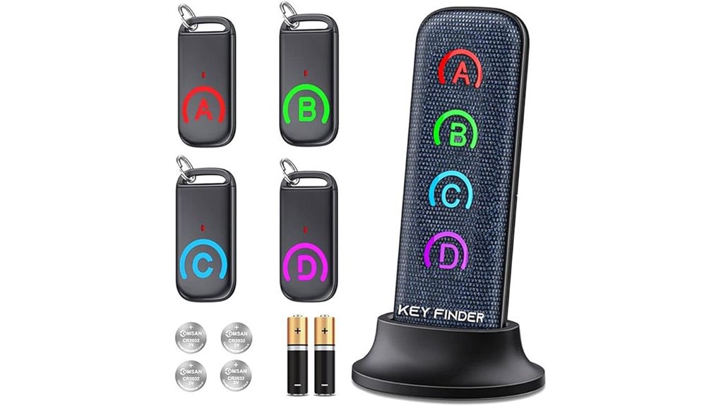 Family Travel Key Finders That Never Lose Your Keys 15 four receiver eirix rf keyfinder