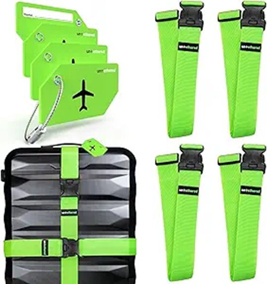 four straps four tags