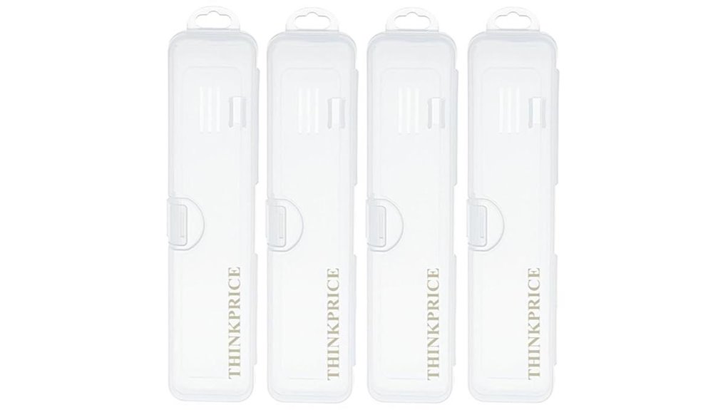 Best Travel Tongue Scrapers: Case Included for On-the-Go Use 5 four tongue scraper travel case