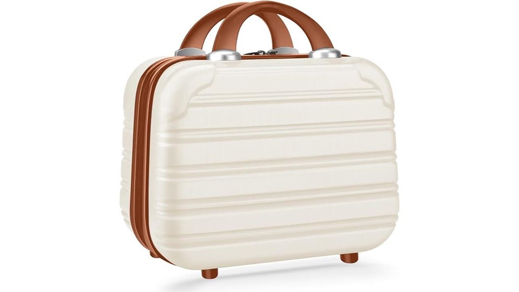 Hard‑Shell Vanity Cases (Mini Suitcases) You Need in Style 2 fourteen inch hard shell case