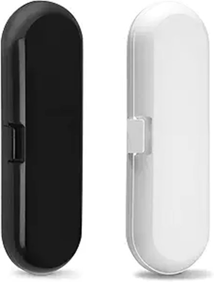 Best Toothbrush Travel Cases: UV Protection vs Plain 8 fowecelt 2 pack toothbrush case