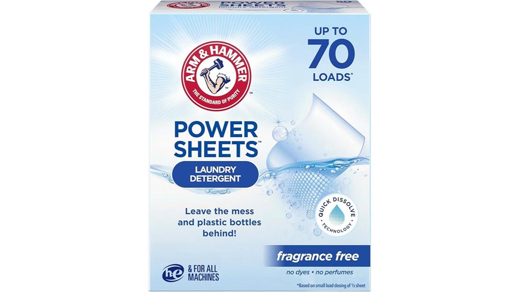 Best Travel Detergent Packs (Sheets vs powder vs liquid) 3 fragrance free arm hammer detergent