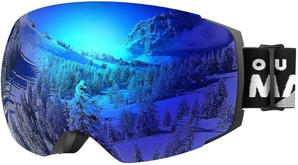 Top Ski Goggles with Interchangeable Lenses for Crystal Clarity 5 frameless uv400 interchangeable goggles