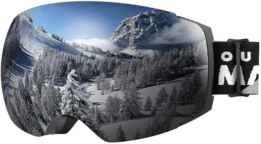 Top Ski Goggles with Interchangeable Lenses for Crystal Clarity 2 frameless uv400 interchangeable lenses