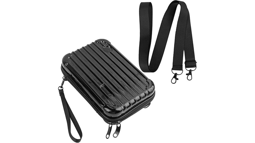 Hard‑Shell Vanity Cases (Mini Suitcases) You Need in Style 15 framendino black 8 inch case