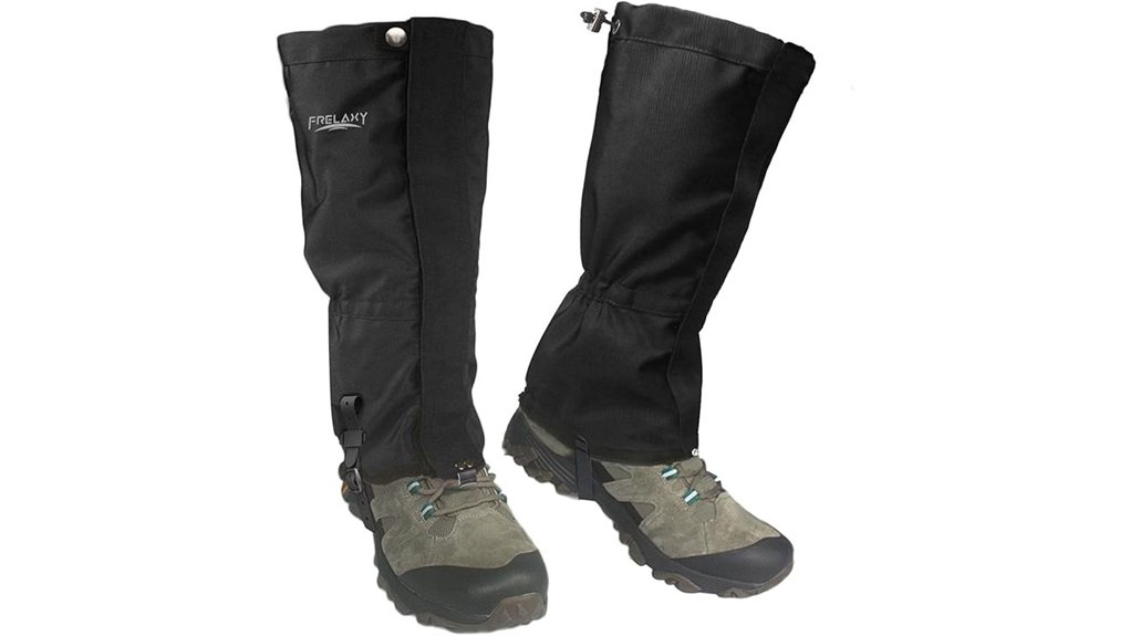 Top Rainy City Walking Gaiters That Keep Cuffs Dry 3 frelaxy waterproof adjustable gaiters