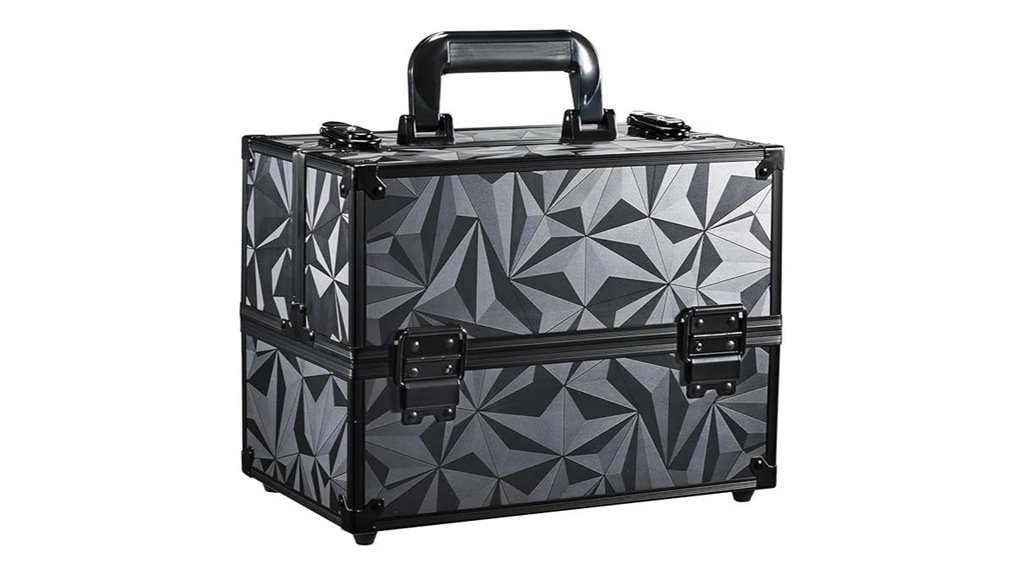 Top Spillproof Travel Makeup Palettes (Hard Cases) That No Leak 3 frenessa 6 tray 11 8 inch case
