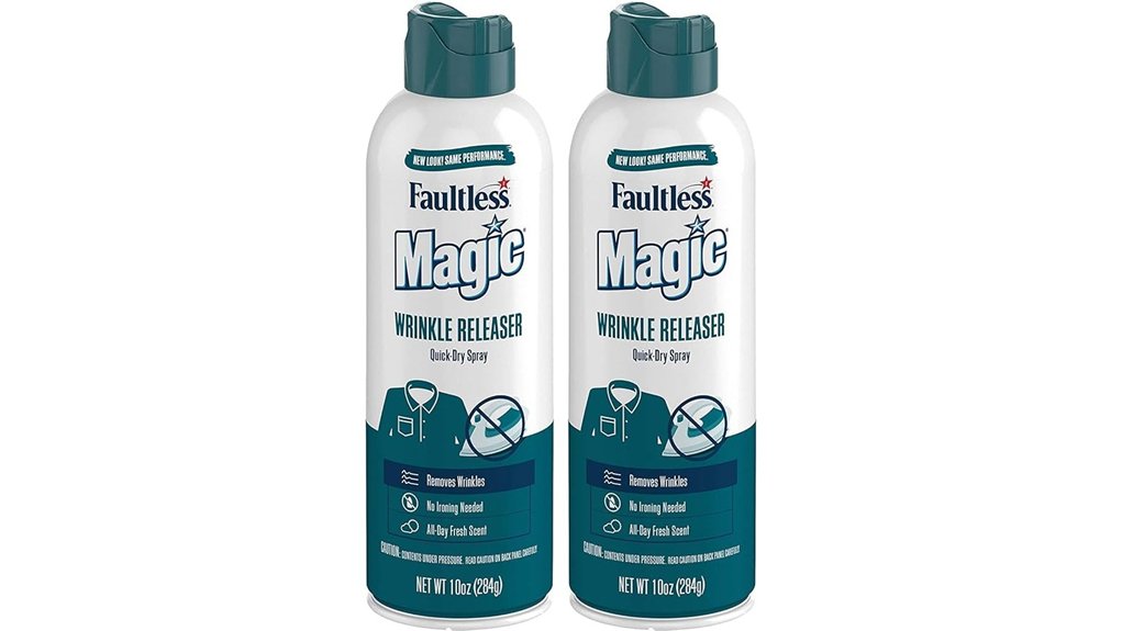 fresh 2 pack no ironing magic