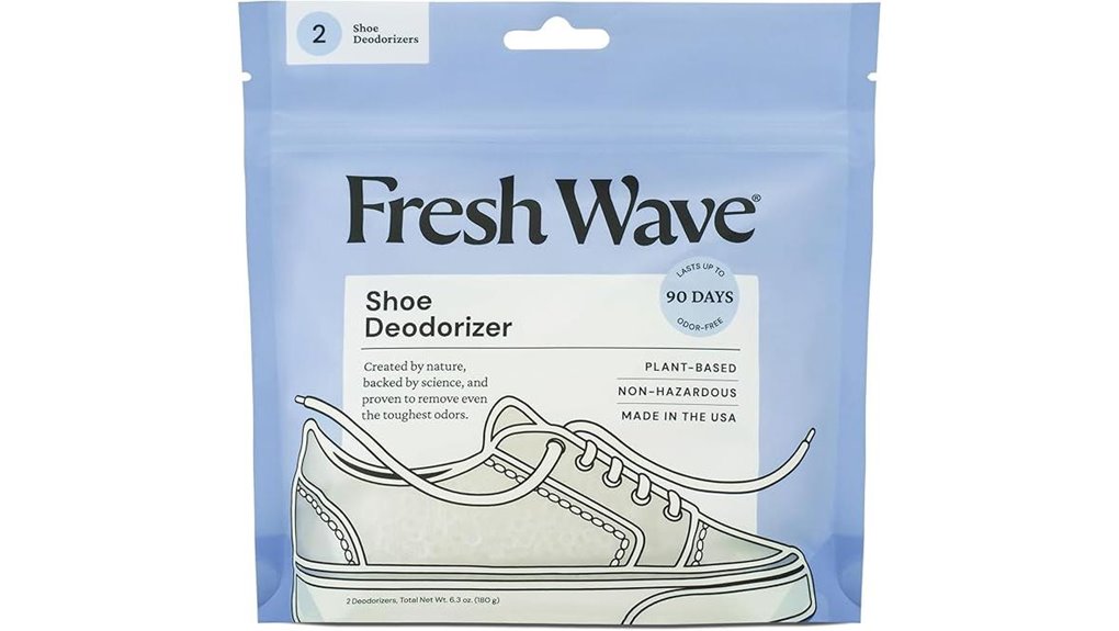 Travel Shoe Deodorizer Inserts: Freshness for Long Haul 10 fresh wave shoe deodorizers