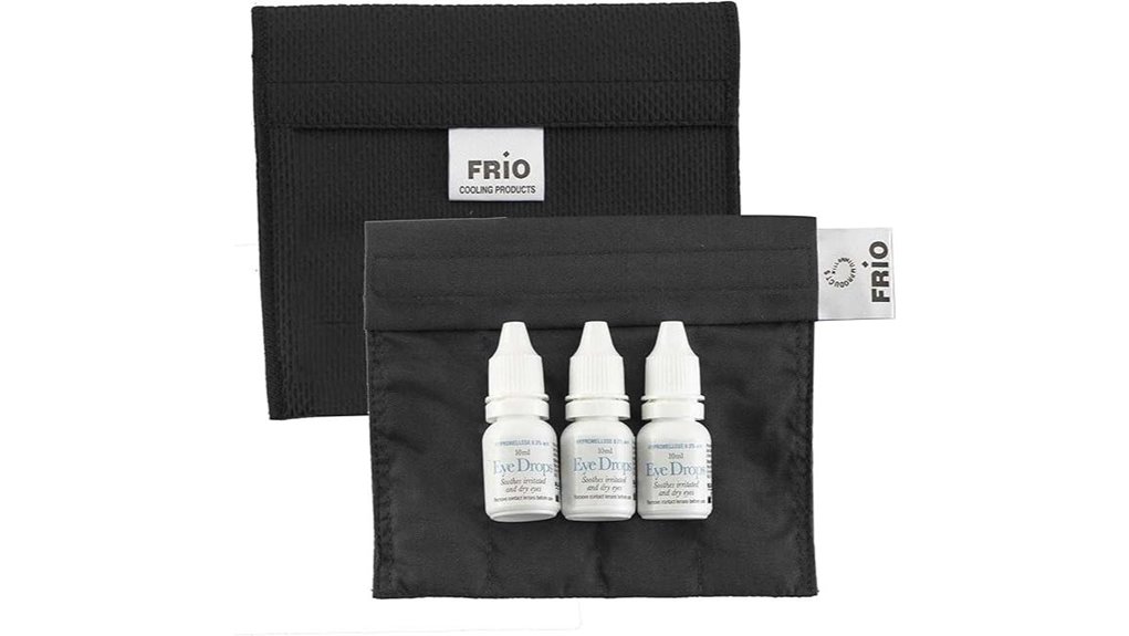 Leakproof Travel Eye Drop Cases Easy to Access 4 frio tsa approved insulin cooler