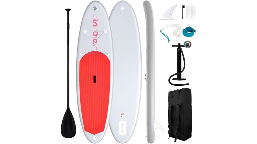 Best Travel-Friendly Inflatable Stand Up Paddleboards 6 funwater inflatable standup paddleboard