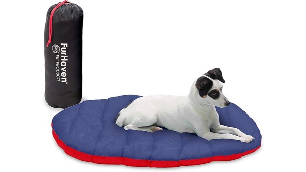furhaven travel dog bed