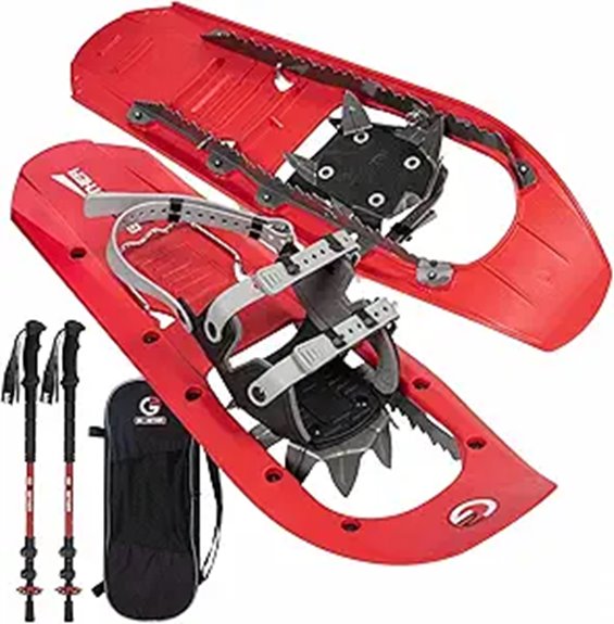 g2 snowshoes with poles